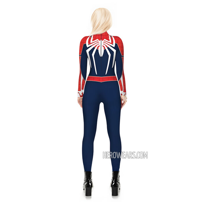 Women's Spiderman Insomniac PS4 Costume Body Suit