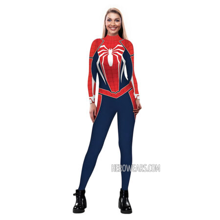 Women's Spiderman Insomniac PS4 Costume Body Suit