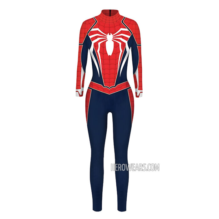 Women's Spiderman Insomniac PS4 Costume Body Suit