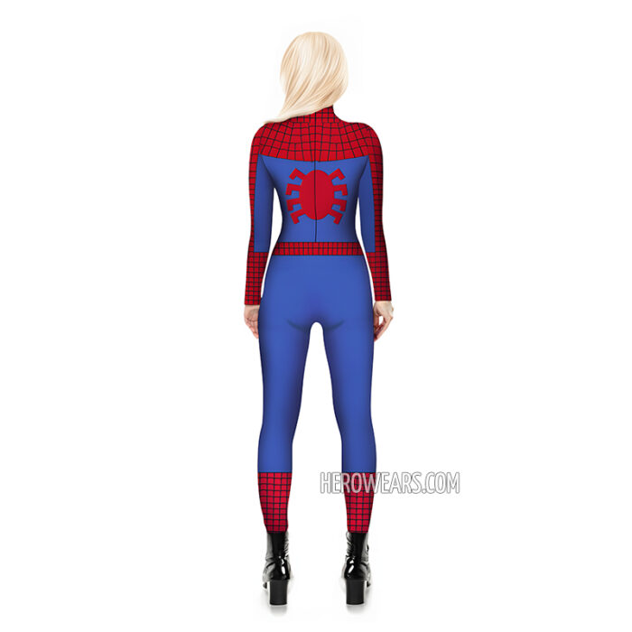 Women's Ultimate Spiderman Costume Body Suit