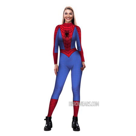 Women's Ultimate Spiderman Costume Body Suit
