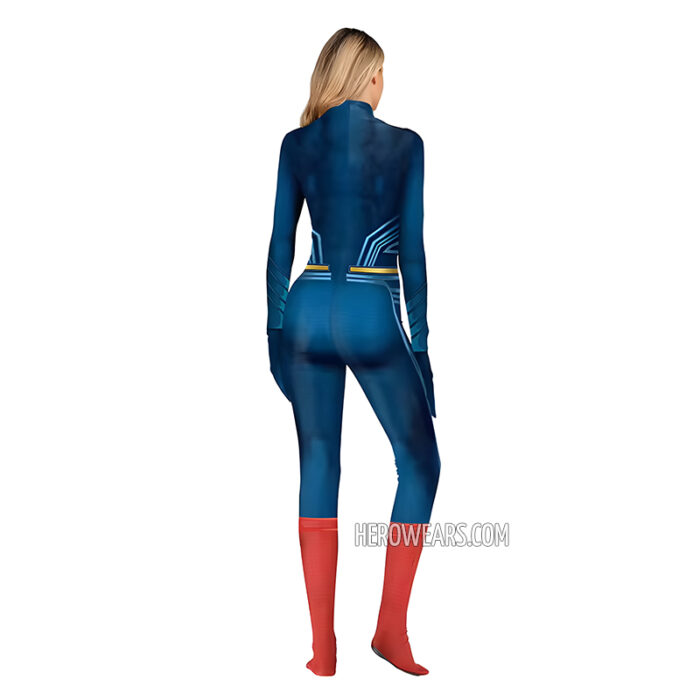 Women's Superman Costume Body Suit