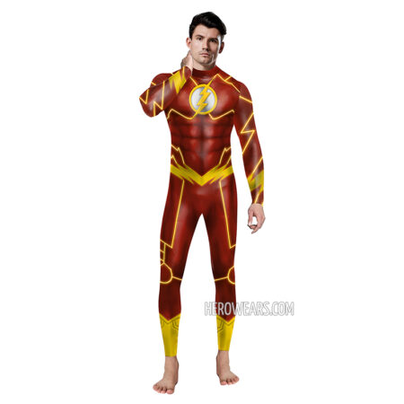 The Flash New 52 Costume Body Suit