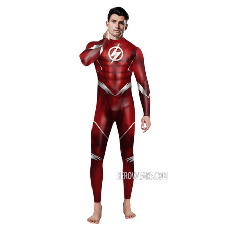 The Flash Wally West Costume Body Suit