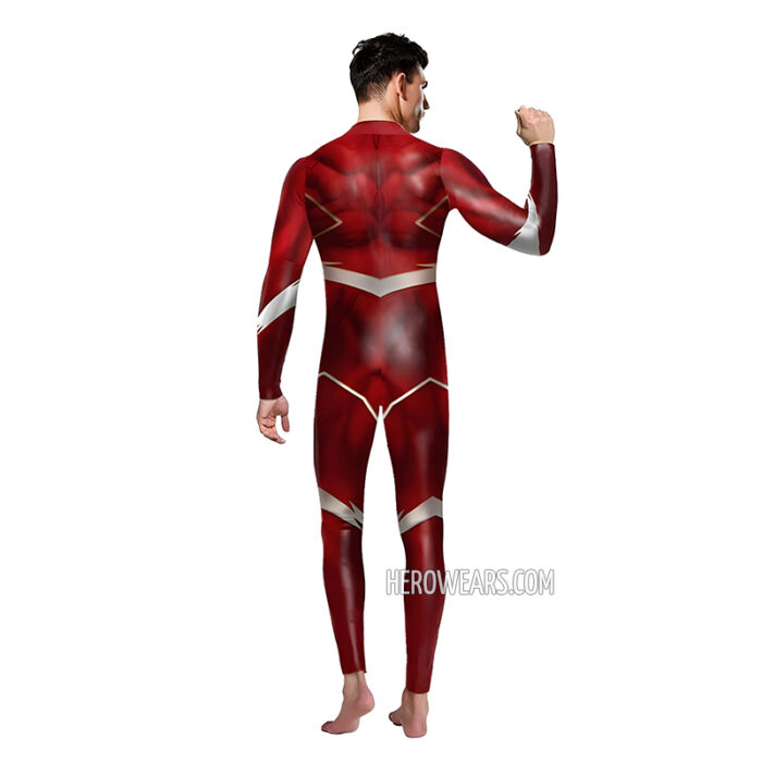 The Flash Wally West Costume Body Suit