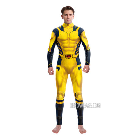 Wolverine Costume Body Suit