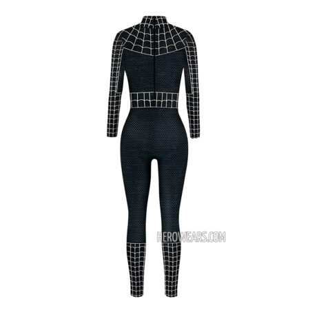 Women's Spiderman Black Costume Body Suit