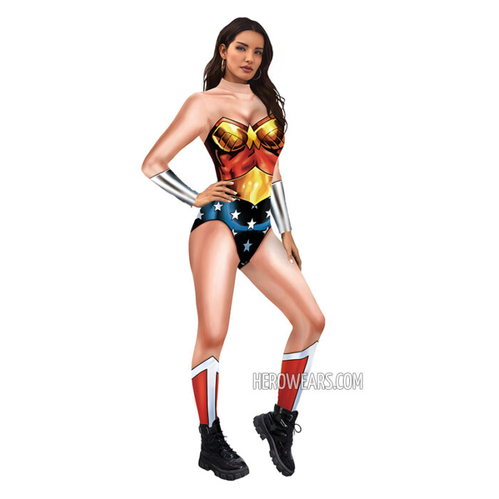 Wonder Woman Costume Body Suit