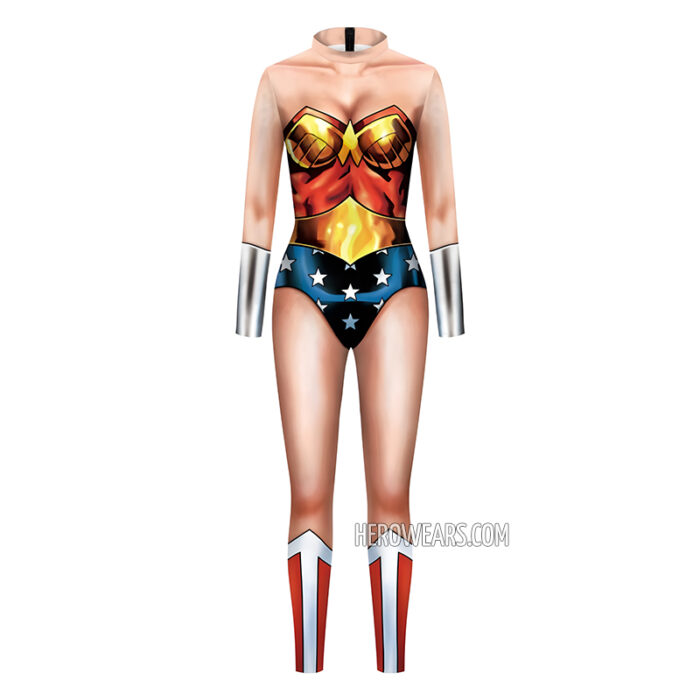 Wonder Woman Costume Body Suit
