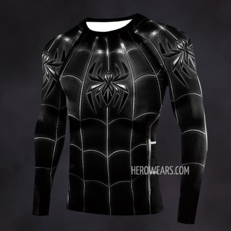 Spiderman Compression Shirt Rash Guard