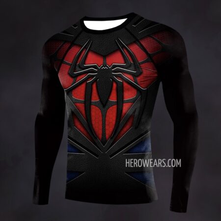 Spiderman Compression Shirt Rash Guard