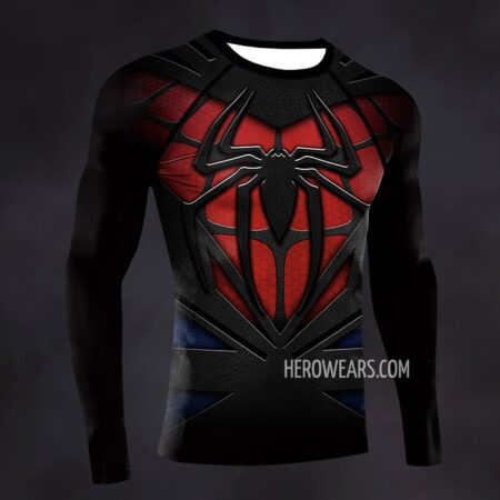Spiderman Compression Shirt Rash Guard