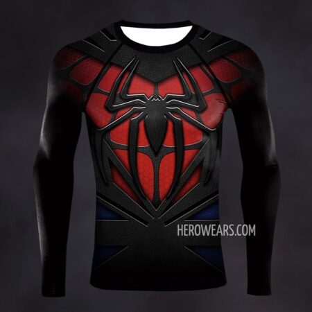 Spiderman Compression Shirt Rash Guard