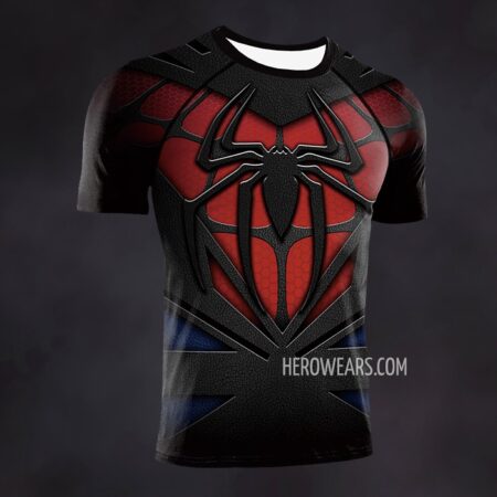 Spiderman Compression Shirt Rash Guard
