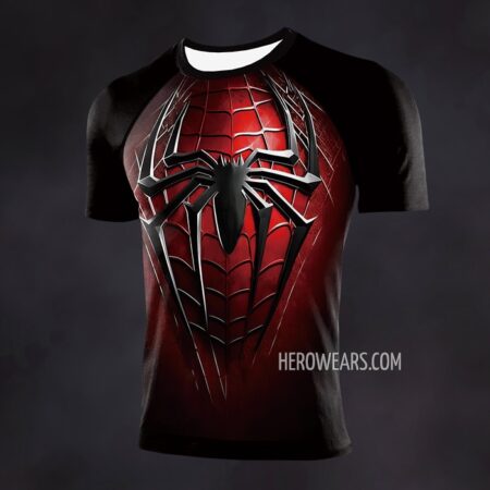 Spiderman Compression Shirt Rash Guard