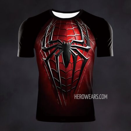 Spiderman Compression Shirt Rash Guard