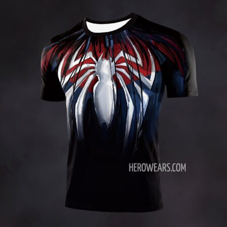 Spiderman Compression Shirt Rash Guard
