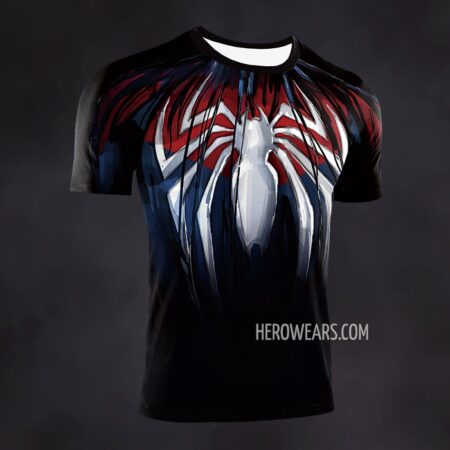 Spiderman Compression Shirt Rash Guard
