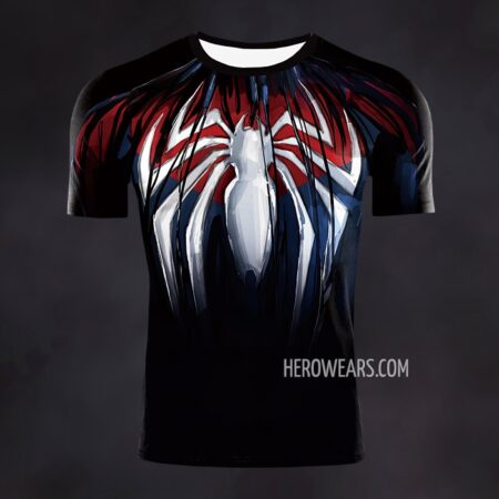 Spiderman Compression Shirt Rash Guard