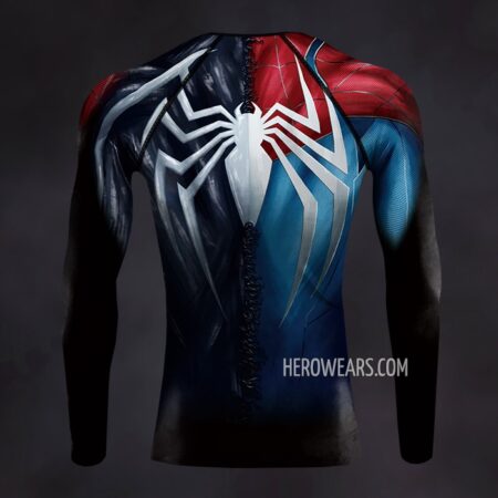 Spiderman Venom Compression Shirt Rash Guard