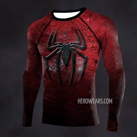Spiderman Compression Shirt Rash Guard
