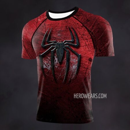 Spiderman Compression Shirt Rash Guard