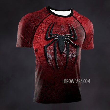 Spiderman Compression Shirt Rash Guard