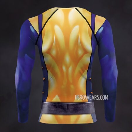 Wolverine Rash Guard Compression Shirt