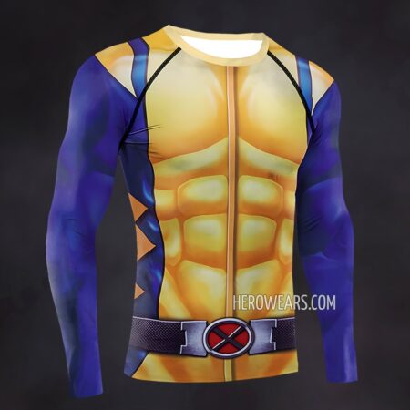 Wolverine Rash Guard Compression Shirt