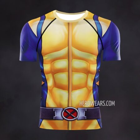 Wolverine Rash Guard Compression Shirt