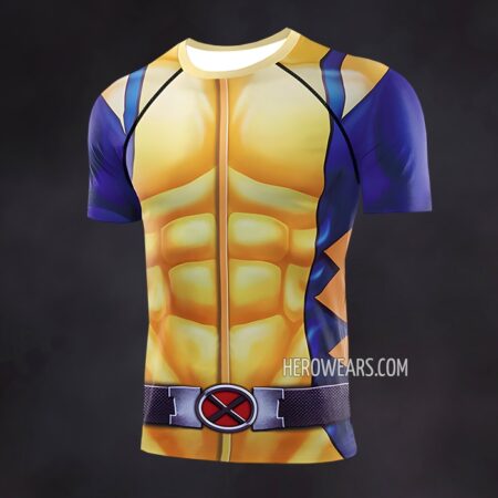 Wolverine Rash Guard Compression Shirt