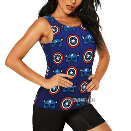 Women's Captain America Tank Top