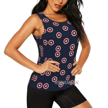 Women's Captain America Tank Top