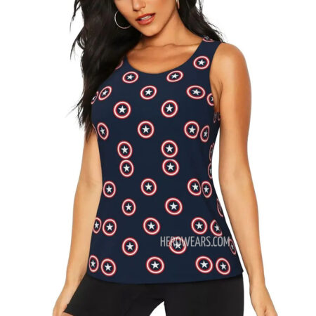 Women's Captain America Tank Top