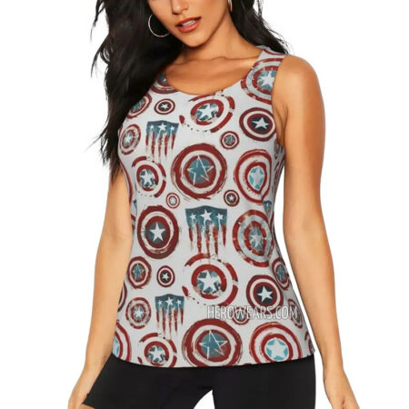 Women's Captain America Tank Top
