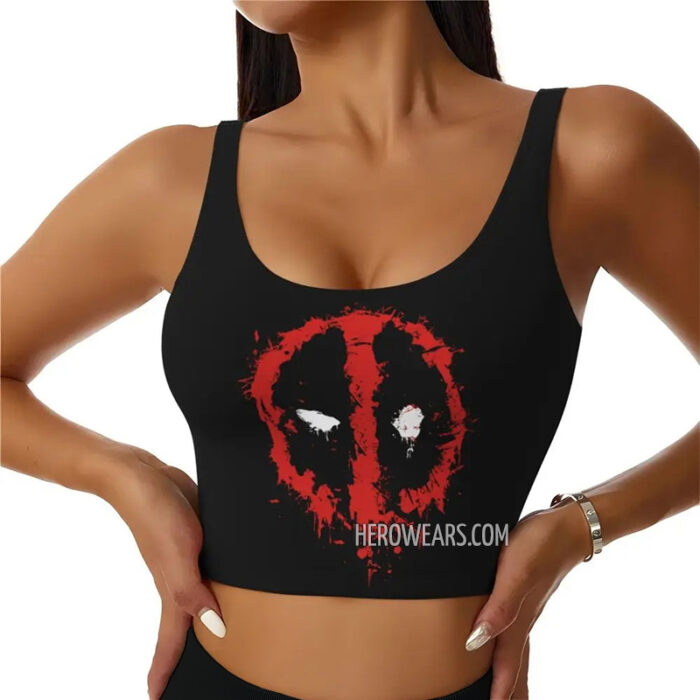 Women's Deadpool Sports Bra