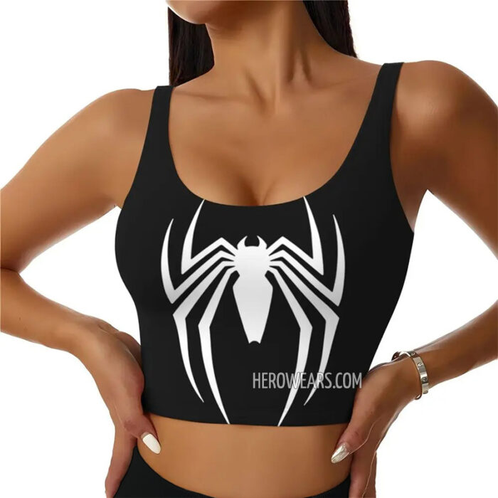Women's Spiderman Sports Bra