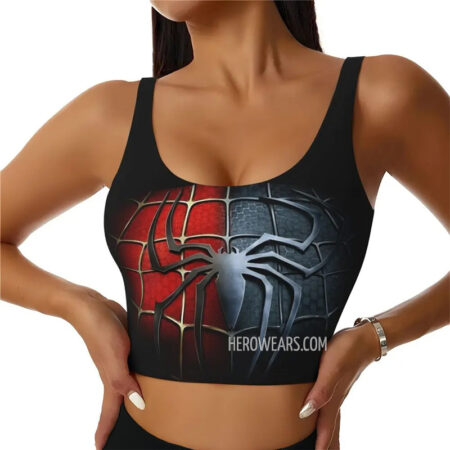 Women's Spiderman Sports Bra