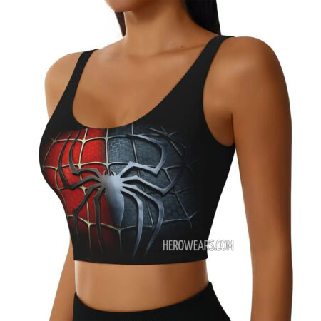 Women's Spiderman Sports Bra