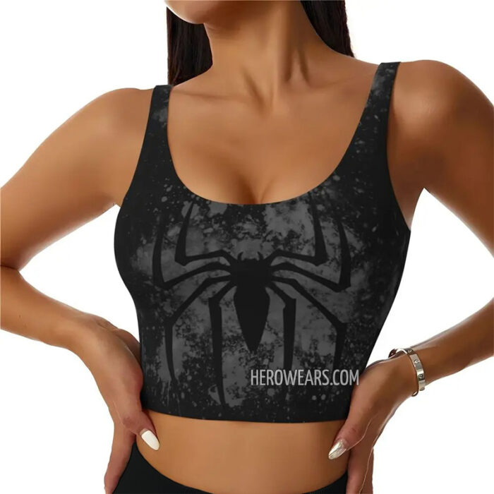 Women's Spiderman Sports Bra
