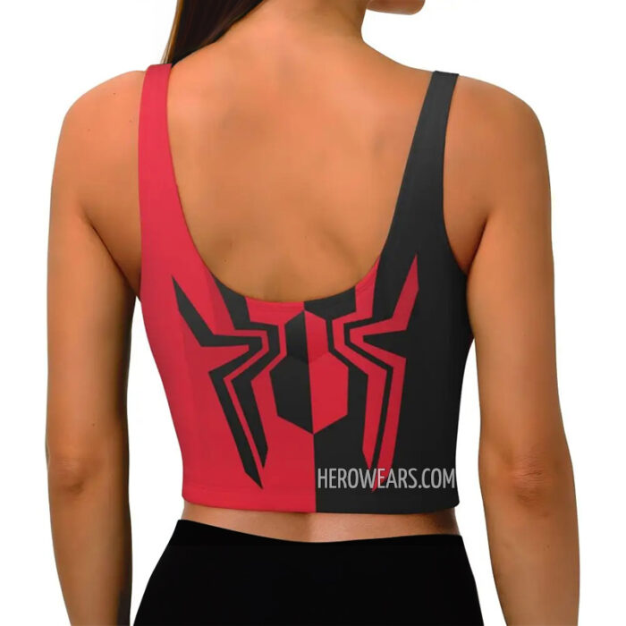 Women's Spiderman Sports Bra