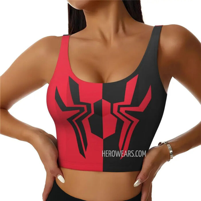Women's Spiderman Sports Bra