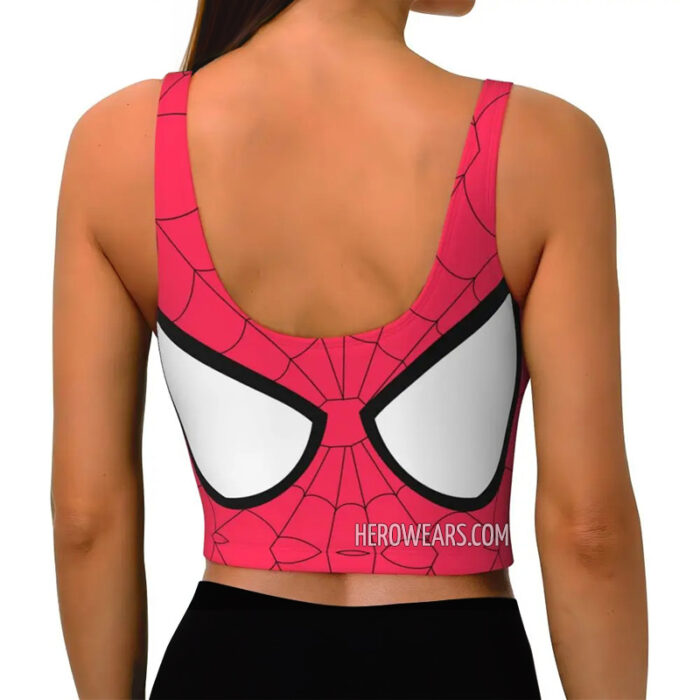 Women's Spiderman Sports Bra