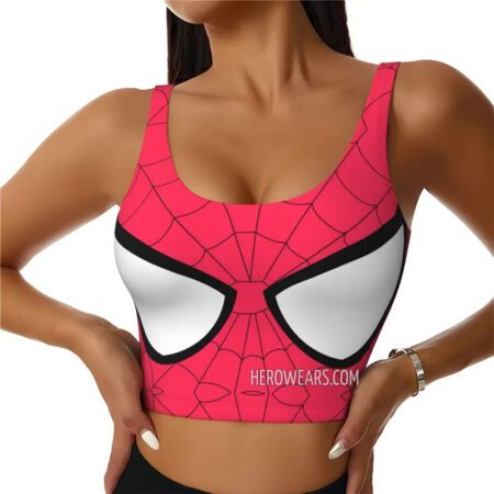 Women's Spiderman Sports Bra