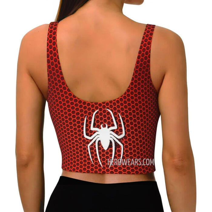Women's Spiderman Sports Bra