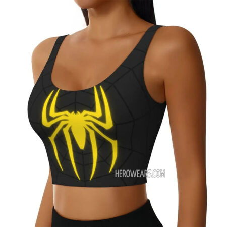 Women's Spiderman Sports Bra