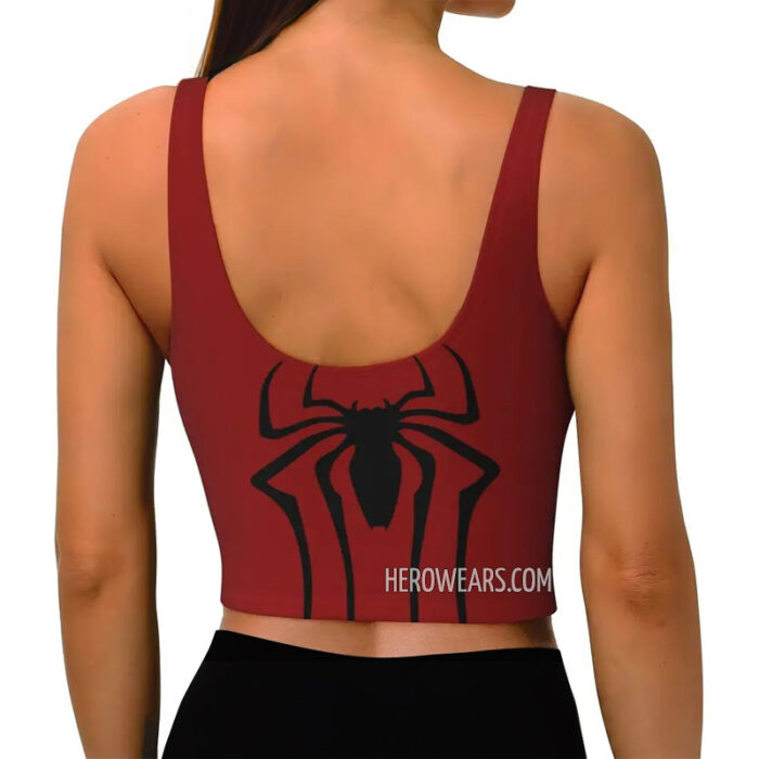 Women's Spiderman Sports Bra