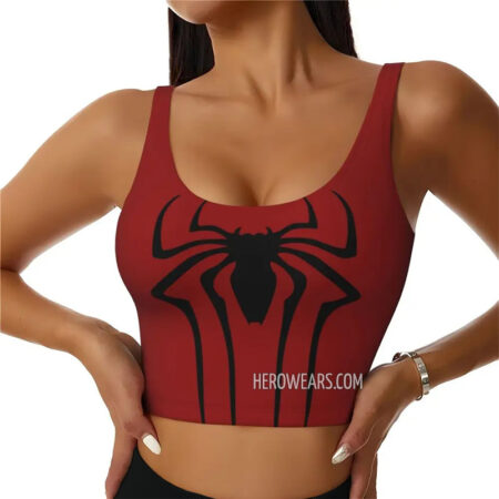 Women's Spiderman Sports Bra