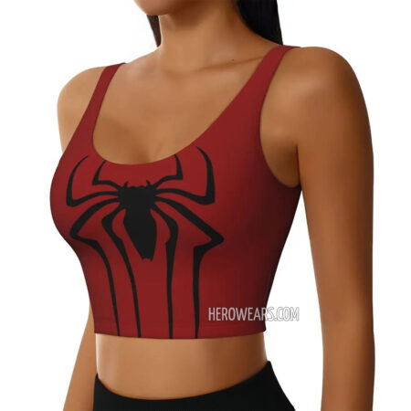 Women's Spiderman Sports Bra