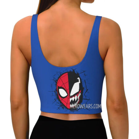 Women's Spiderman Venom Sports Bra
